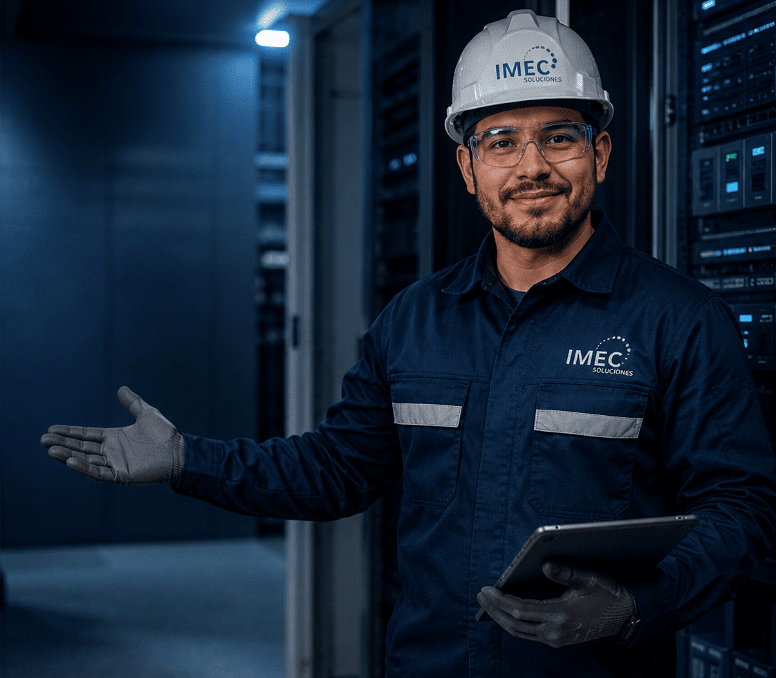 Atención técnica IMEC para mantenimiento de infraestructura crítica