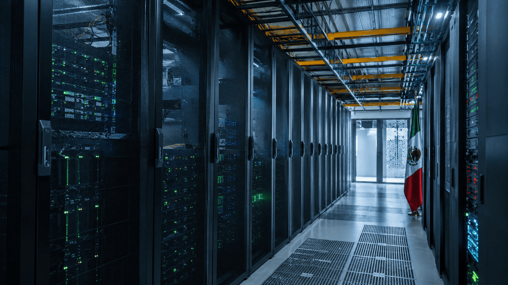 Centro de datos con infraestructura crítica