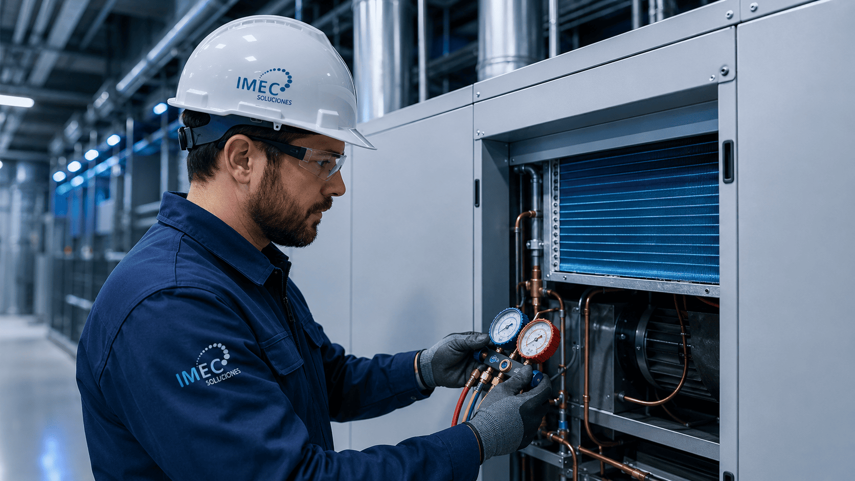 Climatización crítica para operación industrial y tecnológica