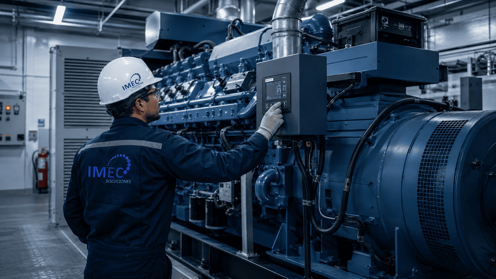 Planta de emergencia para continuidad eléctrica